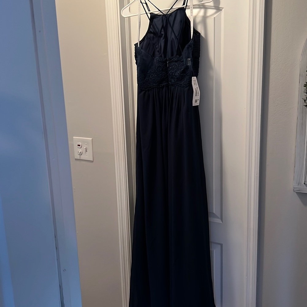 NWT Navy Blue Azazie Bridesmaid Dress